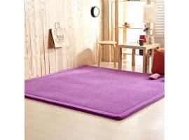 Tæppe, luksusudgave, 2x2m, Violet